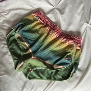 Aviator Nation TULUM RAINBOW JOGGER SHORTS